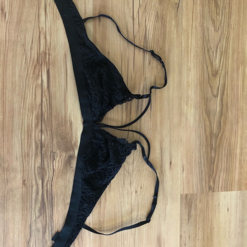 Black bralette. Size small